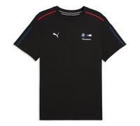 PUMA Herren T-Shirt - BMW Motorsport, Sportswear, Small Logo Tee, Baumwolle XL Schwarz