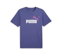 Puma Herren T-Shirt ESS 2 COLOR No. 1 Logo Tee 684708-46 Blue Crystal Größe L