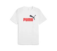 PUMA Essentials 2 Color No. 1 Logo T-Shirt Herren 02 - PUMA white L