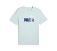 PUMA Herren T-Shirt - ESS 2 Color No. 1 Logo Tee, Rundhals, Kurzarm, uni XL Blau