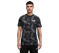 Puma Herren-T-Shirt ESS Camo AOP Tee Puma Schwarz, Puma Schwarz, XL