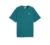 PUMA Herren T-Shirt Ess Elevated Relaxed petrol | XL