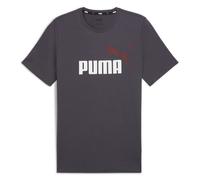 Puma Essentials+ 2 Colour Logo T-Shirt grau - S