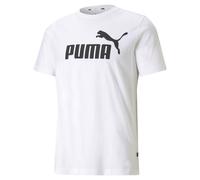 PUMA Herren Ess logo te T shirt, Puma White, XL EU