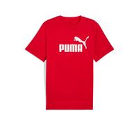 PUMA Unisex ESS No. 1 Logo Tee T-Shirts, for All Time Red, M