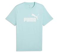 PUMA Herren T-Shirt - ESS No.1 Logo Tee, Rundhals, Kurzarm, uni Hellblau 3XL