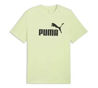 PUMA Herren T-Shirt - ESS No.1 Logo Tee, Rundhals, Kurzarm, uni Hellgrün (Apple Spritz) / M M Grün
