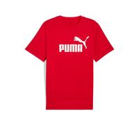 PUMA Herren T-Shirt - ESS No.1 Logo Tee, Rundhals, Kurzarm, uni XXL Rot
