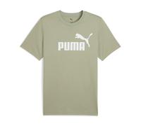 Puma ESS No. 1 Logo T-Shirt Herren | Mit Plain | Lux Army | Größe: S Green