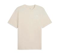 PUMA Unisex Relaxed Small No. 1 Logo Tees, Alpine Snow, S EU