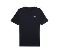 PUMA Unisex ESS Small Logo Poly Tee T-Shirts, New Navy,