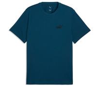 PUMA Herren T-Shirt - ESS Small No. 1 Logo Tee , Rundhals, Kurzarm, uni Blau (Midnight Petrol) / 2XL XXL Blau