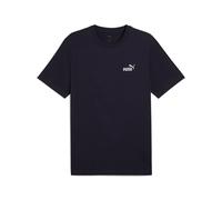 PUMA Herren T-Shirt - ESS Small No. 1 Logo Tee , Rundhals, Kurzarm, uni Dunkelblau / 2XL XXL Blau