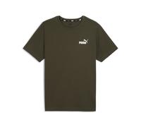 Puma Herren T-Shirt Essentials Small Logo Tee 586669-11 S Dark Olive