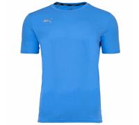 PUMA Herren T-Shirt - Finisher Tee, Funktionsshirt, dryCELL, Rundhals, Kurzarm, uni Blau S