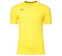 PUMA Herren T-Shirt - Finisher Tee, Funktionsshirt, dryCELL, Rundhals, Kurzarm, Uni Gelb M