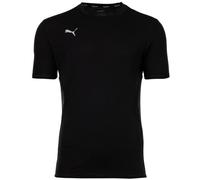 PUMA Herren T-Shirt - Finisher Tee, Funktionsshirt, dryCELL, Rundhals, Kurzarm, uni Schwarz XL