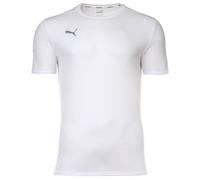 PUMA Herren T-Shirt - Finisher Tee, Funktionsshirt, dryCELL, Rundhals, Kurzarm, uni XL Weiß