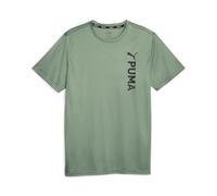 Puma Herren T-Shirt Fit Poly Logo Tee 523843-44 L Eucalyptus
