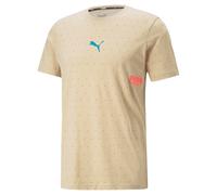 Puma Herren T-Shirt Puma Fußball Street Tee 657591-07 S Light Sand