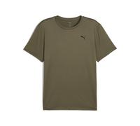 PUMA Unisex M TAD Essentials SOLID CAT Tee (LC small cat) T-Shirts, Loden Green,