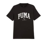 T-Shirt PUMA "SQUAD BIG GRAPHIC TEE" Gr. L, schwarz (puma black) Herren Shirts (99025063-L) puma black