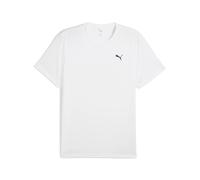 PUMA M TAD ESSENTIALS SOLID CAT TEE (LC small cat) Herren / PUMA WHITE /
