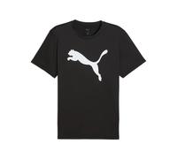 Puma Unisex M TAD Essentials Solid Cat Tee (CF Big cat) T-Shirts, Puma Black,
