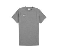 Puma Herren T-Shirt teamEVOSTRIPE Tee 659953-33 S Medium Gray Heather-PUMA Silver-PUMA White
