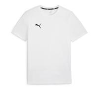 Puma Unisex Teamgoal Casuals Tee T-Shirt, Puma White-Puma Black, L EU