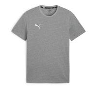 Puma T-Shirt Teamgoal Casuals Unisex Mittelgrau meliert/Weiß XXL EU