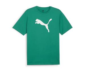 Puma Herren T-Shirt teamRISE Logo Jersey Cotton 658705-05 XXL Sport Green-PUMA White