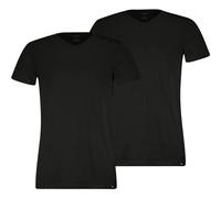 PUMA 2er Pack Herren Shirts V-Neck T-Shirts Pure Cotton Regular Fit
