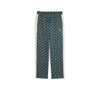 PUMA Herren T7 Allover-Print Relaxed Trainingshose M, Green Terrain