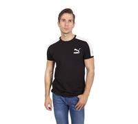 PUMA Herren T7 Iconic Tee, Schwarz, XL