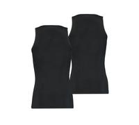 PUMA Herren Tank Top im Pack - Basic, Vorteilspack, Unterhemd, Rundhals, Single Jersey, einfarbig Schwarz M 8er Pack (4x2P)