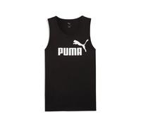 Tanktop PUMA "ESS NO. 1 LOGO TANK", Herren, Gr. L, schwarz (puma schwarz), Jersey, Obermaterial: 100% Baumwolle, bedruckt, regular fit normal, Rundhals, Tops (10737421-L) puma schwarz
