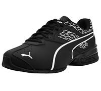 PUMA Herren Tazon 6 Fraktur Sneaker, Schwarz/Schwarz, 44 EU