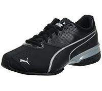 PUMA Herren Tazon 6 Sneaker, First Mile Schwarz-Silber, 46 EU