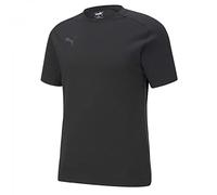 PUMA Herren Teamcup Casuals Tee Shirt, Puma Black-Asphalt, M