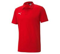 Puma teamGOAL 23 Casuals Polo - Farbe: Puma Red - Größe: L