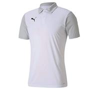 PUMA Herren, teamGOAL 23 Sideline Polo Poloshirt, White-Gray Violet, XL