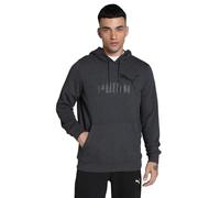 Puma Herren Teamgoal Big Logo Kapuzenpullover, Dark Gray Heather, M