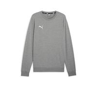 Puma Herren Teamgoal Casuals Crew Neck SWE Strickpullover, Medium Gray Heather-Puma White, XL EU