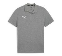 Puma Herren Teamgoal Casuals Poloshirt, Medium Gray Heather-Puma White, XXL EU