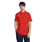 Puma Herren Teamgoal Casuals Poloshirt, Puma Red-Puma White, L EU