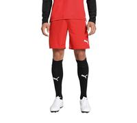 PUMA Herren Teamliga Shorts Boardshorts, rot/weiß, XS