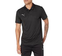 PUMA Herren Teamliga Sideline Polo Shirt, schwarz / weiß, XX-Large