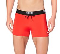 Puma Logo Badeshorts S Red