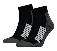 Puma Bwt Cushioned Quarter Socken Black/White 35/38
